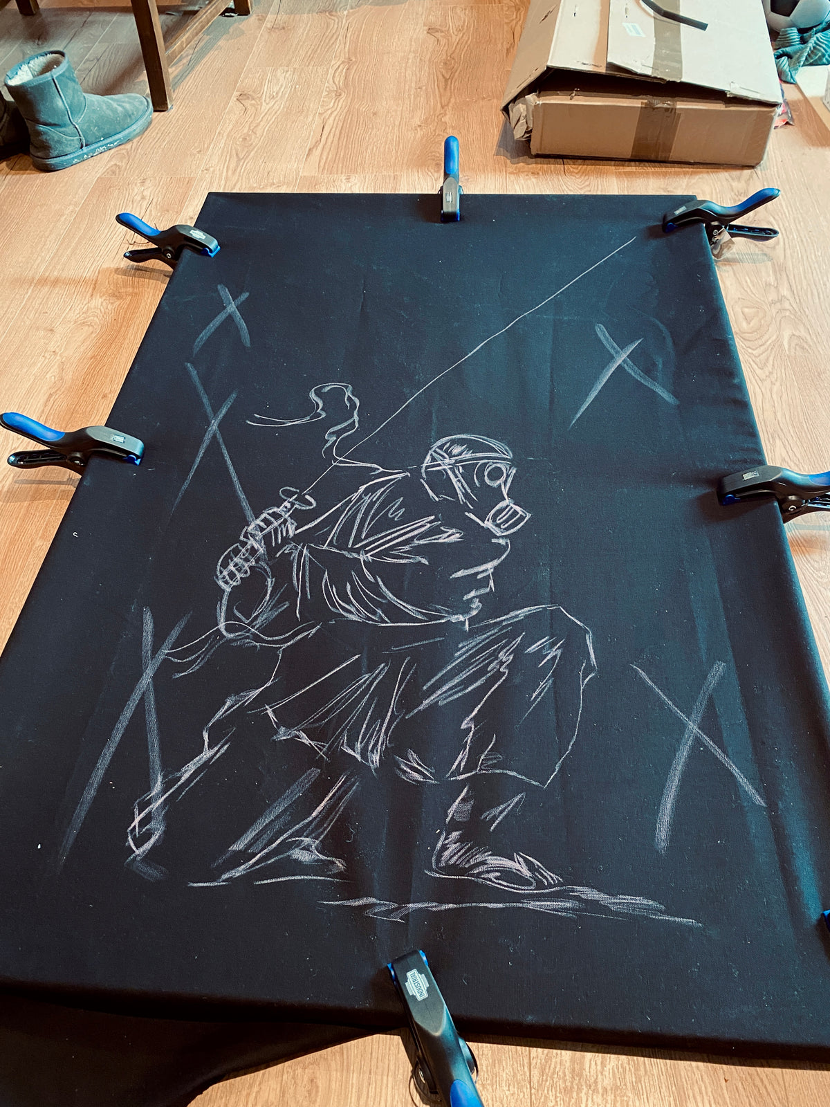 URBAN SAMURAI| HOOC 80x120