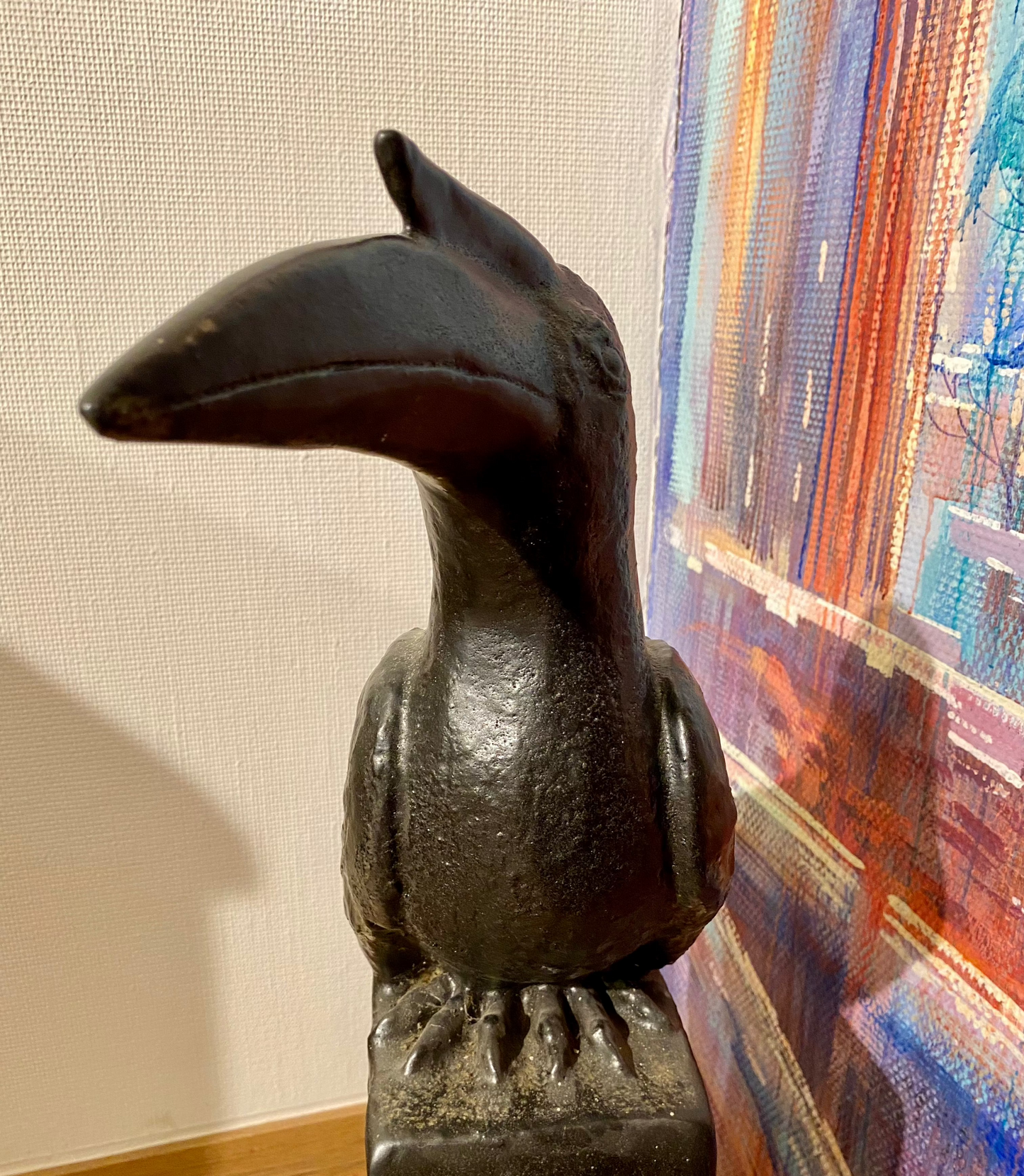 Keramik Nashornvogel