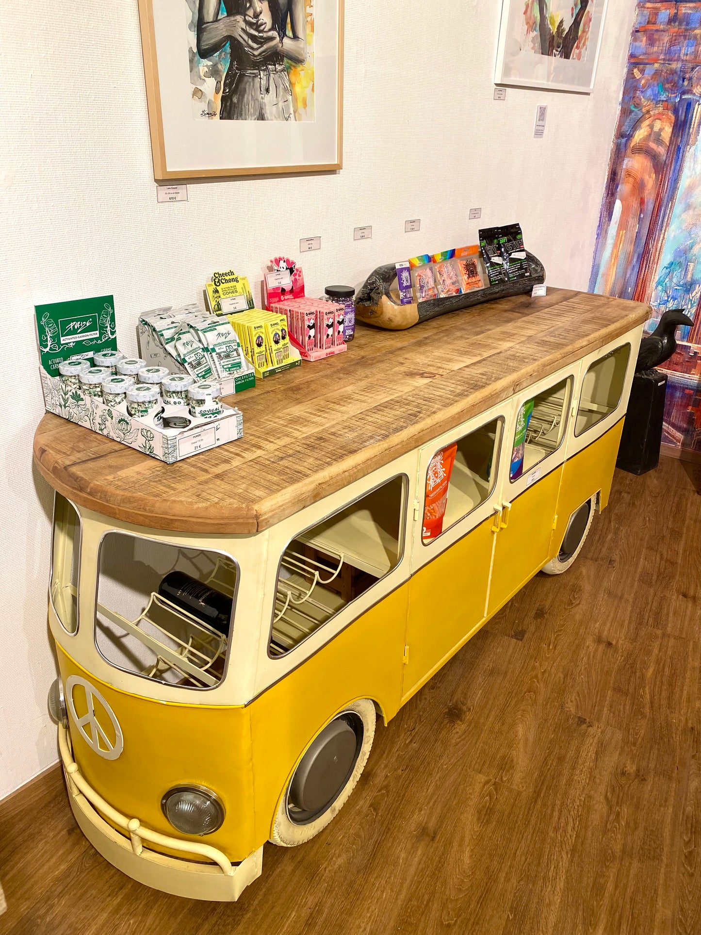 Unikat-Fahrzeug-Bar / -Ladentheke BUS