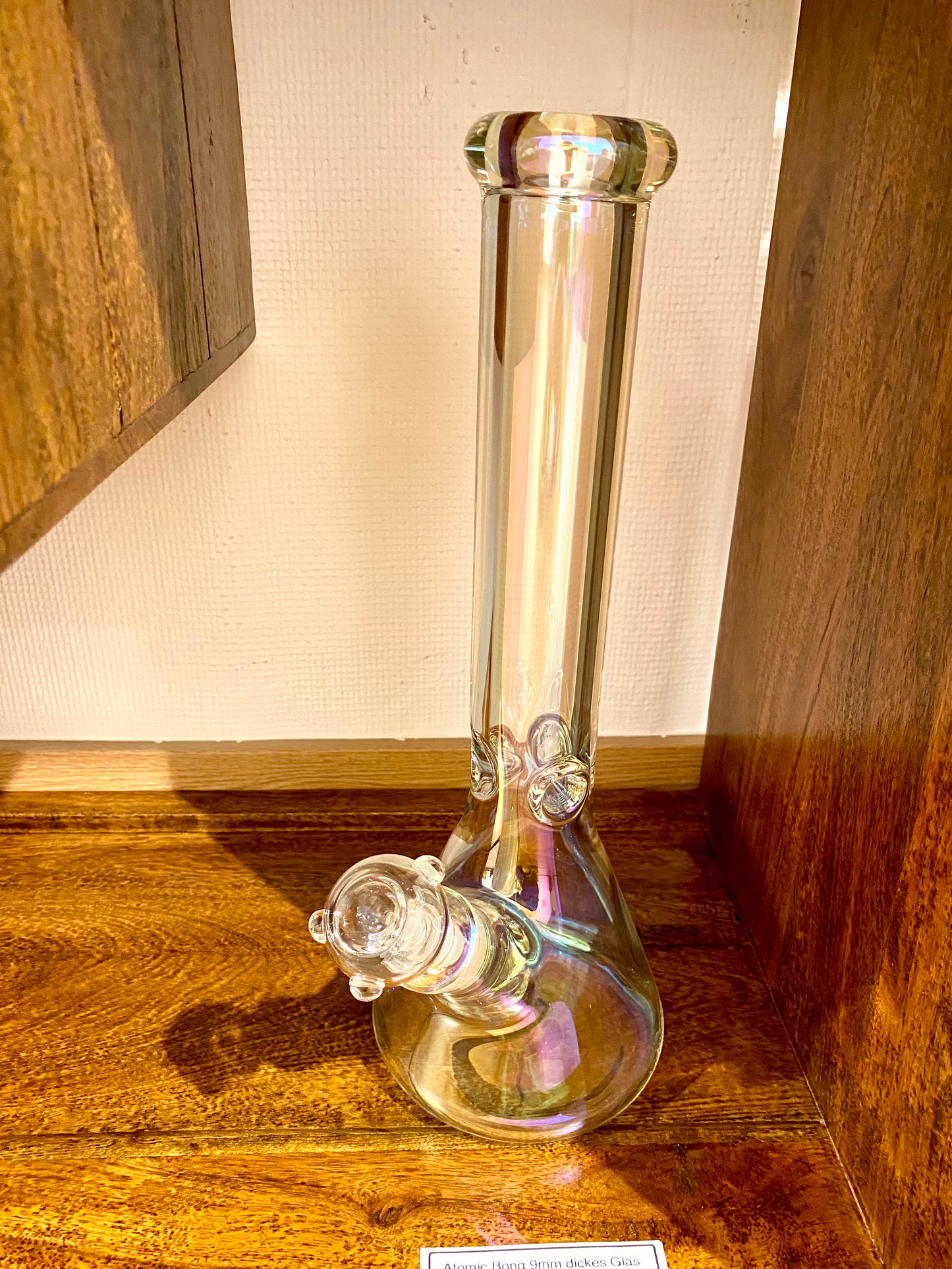 Atomic Glas Bong 9mm dickes Glas | 30cm