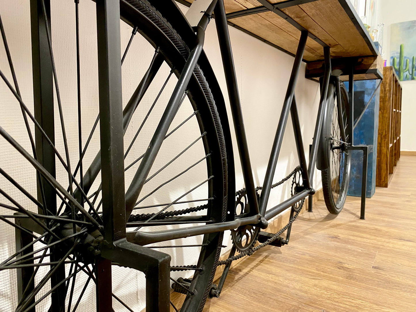 Tandem Fahrrad-Tisch – Ein außergewöhnliches Designstück