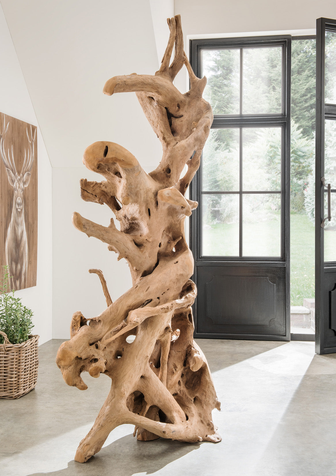 Holzskulptur / Deko-Wurzel als Standobjekt, Unikat – The High Gallery