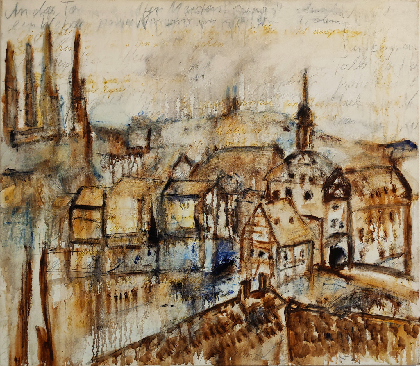 STADTGESCHICHTEN - Michael Lampe80x70 Collage