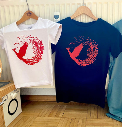 PFAU | Siebdruck Lara Simons T-Shirt Gleitschirm Motiv