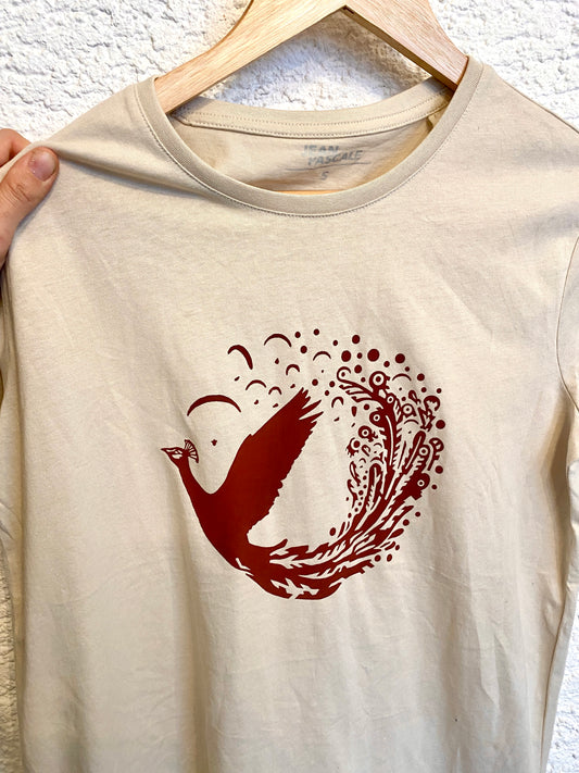 PFAU | Siebdruck Lara Simons T-Shirt Gleitschirm Motiv