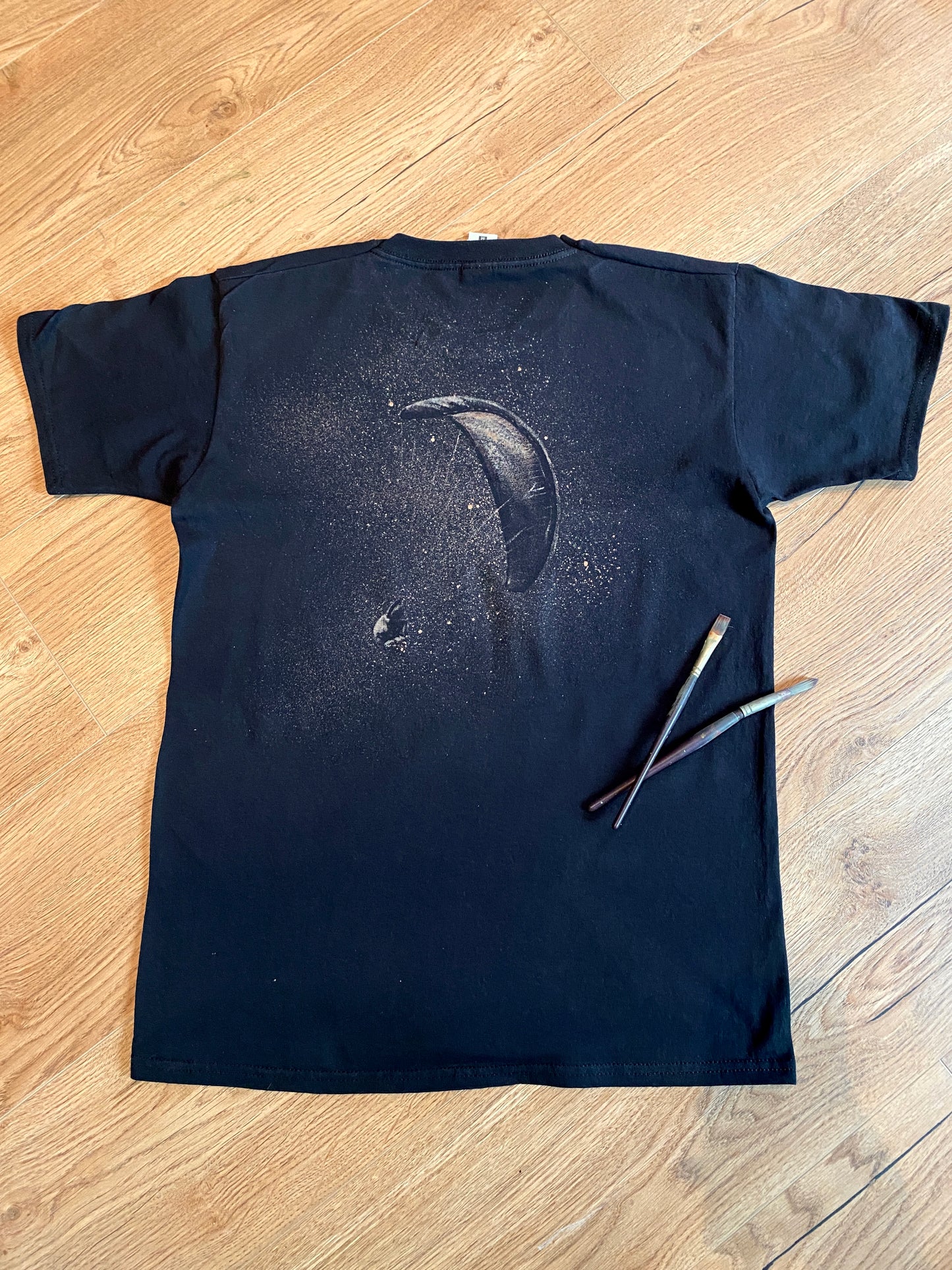 PARAGLIDING | Lara Simons T-Shirt Unikat handgemalt
