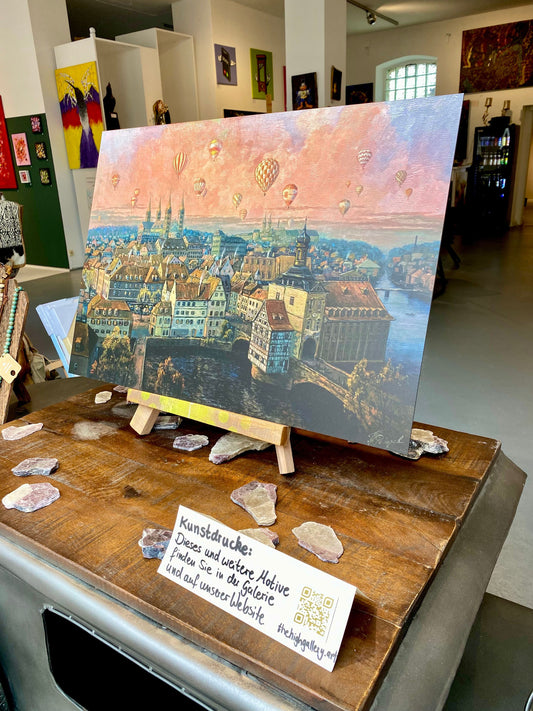 KUNSTDRUCK BAMBERG – Stadtansicht als Poster von Pavel Fedorov