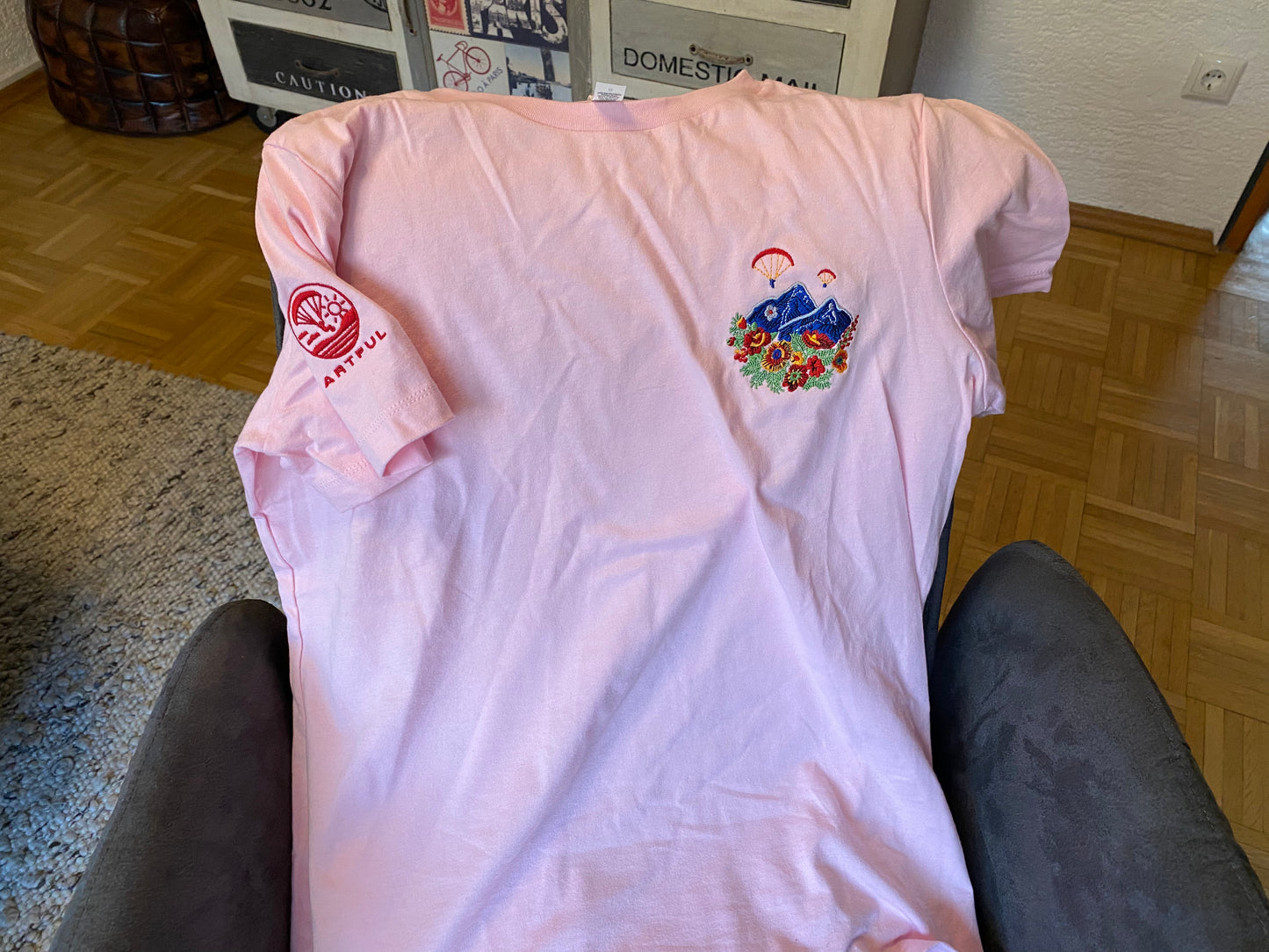 Artful Paragliding - Alpenglühen T-Shirt