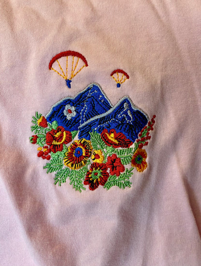 Artful Paragliding - Alpenglühen T-Shirt