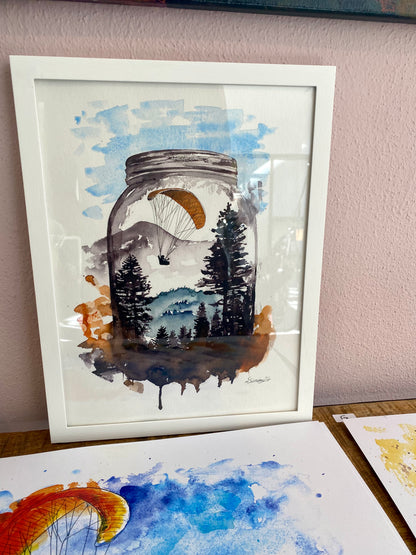 In a Jar - Artful Paragliding