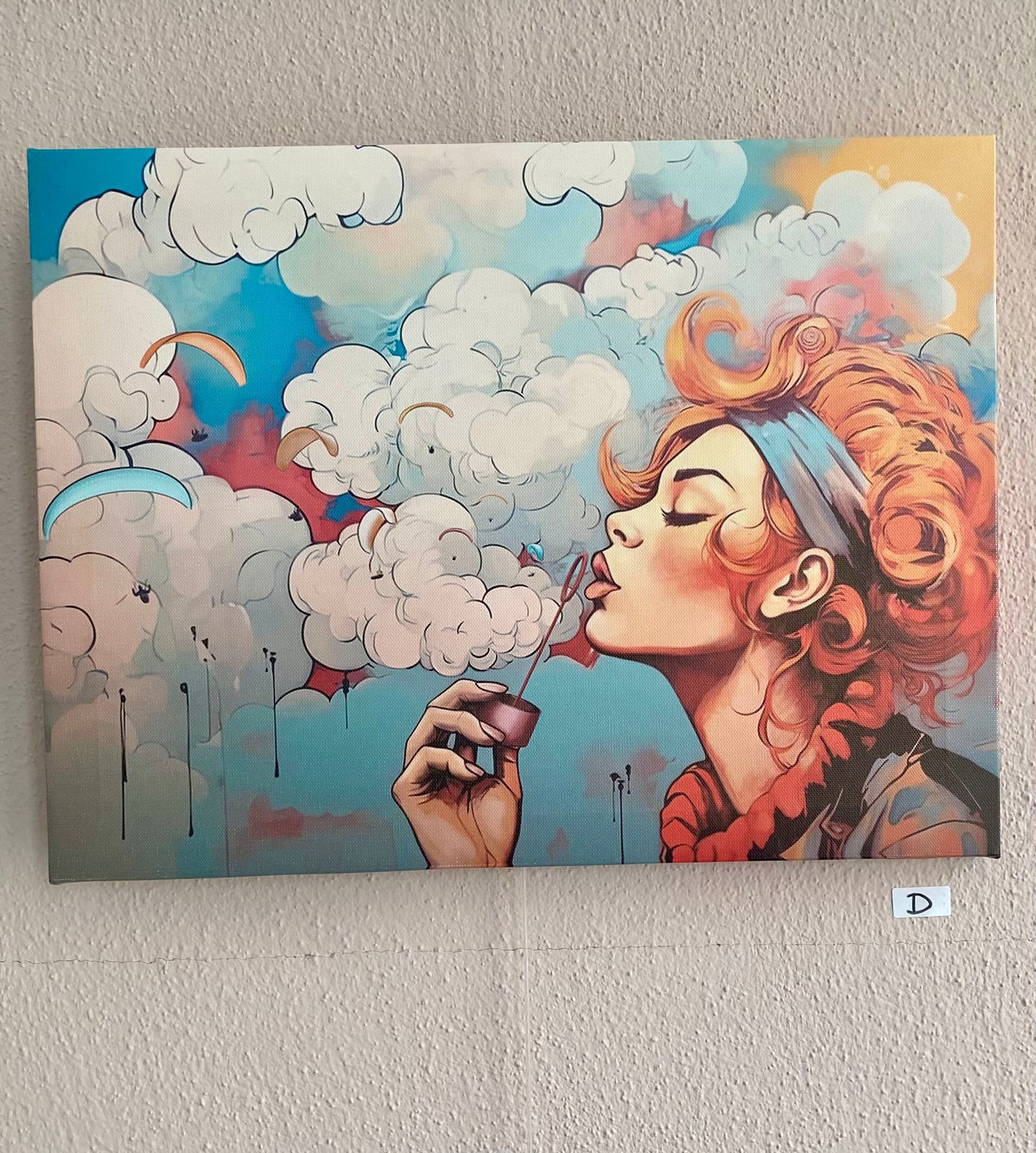 Mutter Natur - Gleitschirmkunst, Poster I Artful Paragliding