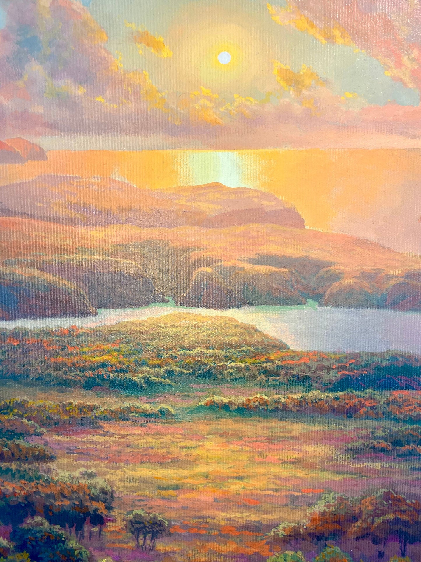 SUN - Originalgemälde von Pavel Fedorov