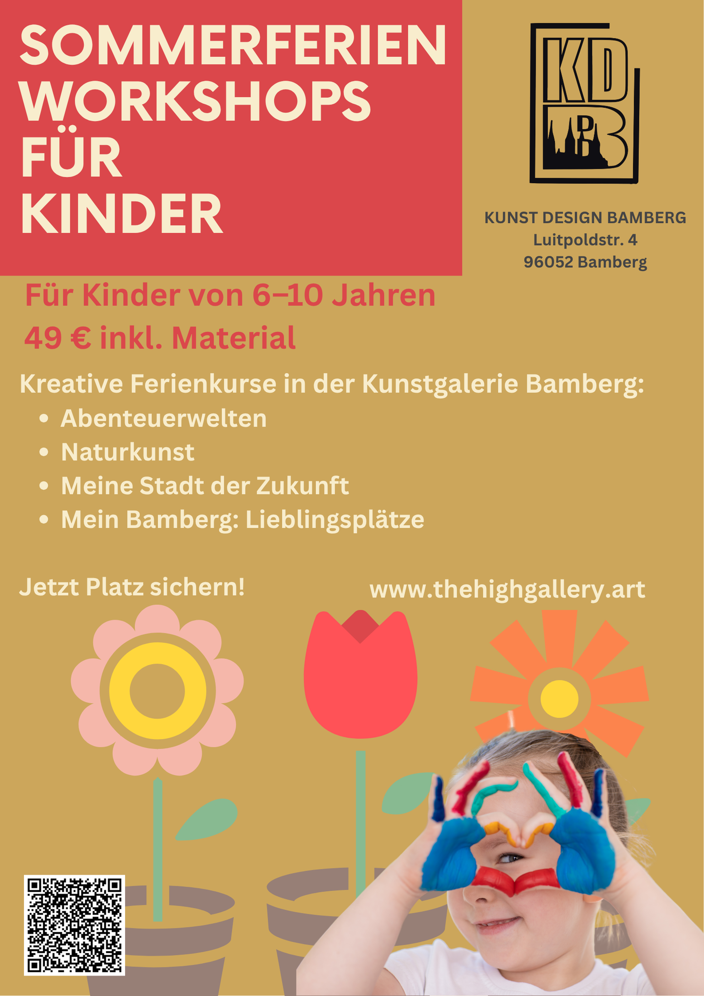 SOMMERFERIEN WORKSHOPS FÜR KINDER (6–10 Jahre)
