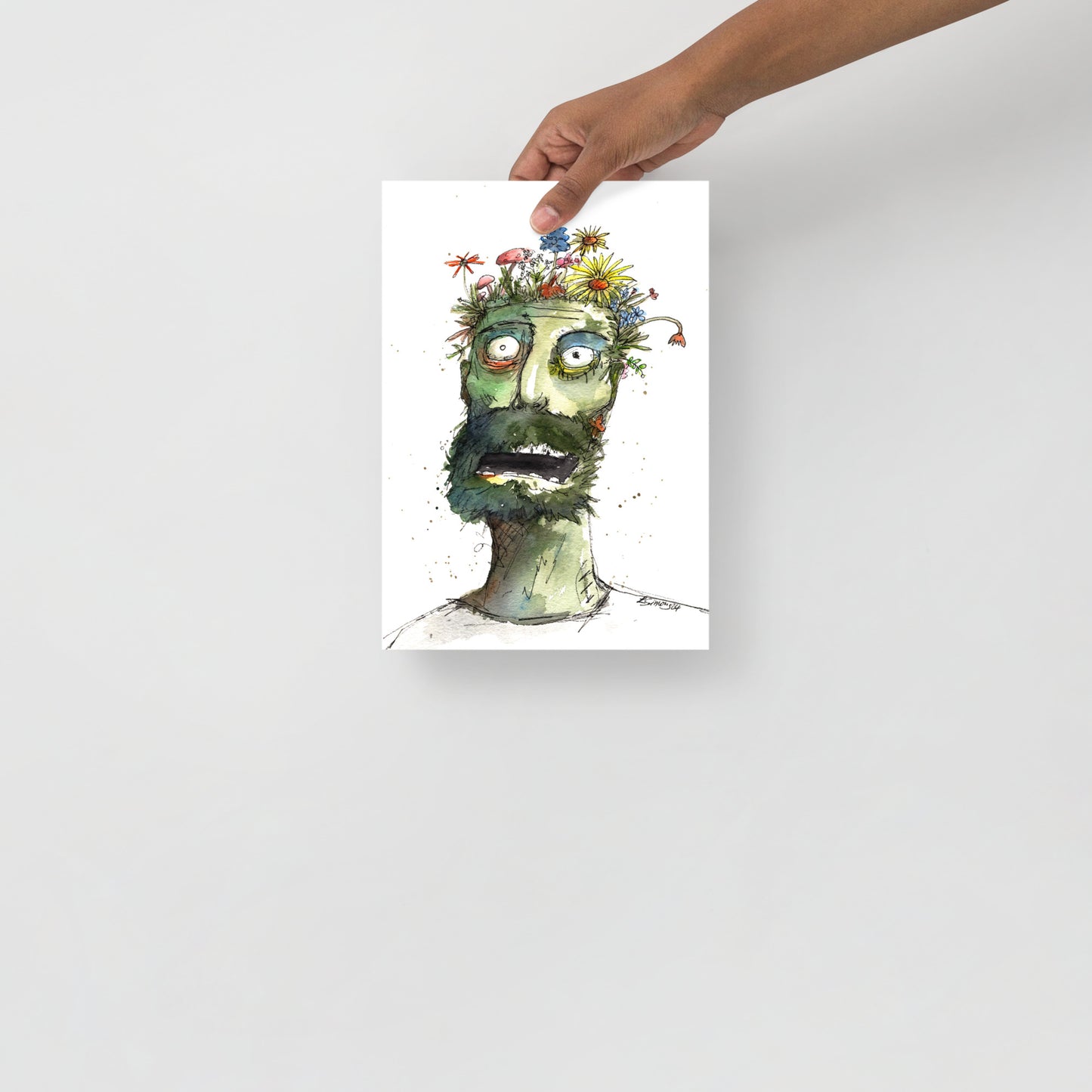 KUNSTDRUCK DEAD ALIVE - Lara Simons