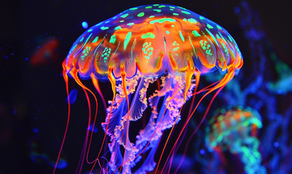 gruenlila_A_simple_glowing_jellyfish_painting_on_canvas_under_b_f0e9a5fd-2ff4-4ef9-87a2-b96c27c8fdc5.PNG