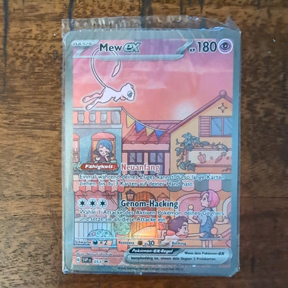 Pokemon TCG Mew ex svp 053 Sealed Blackstar Promo Karmesin & Purpur 151