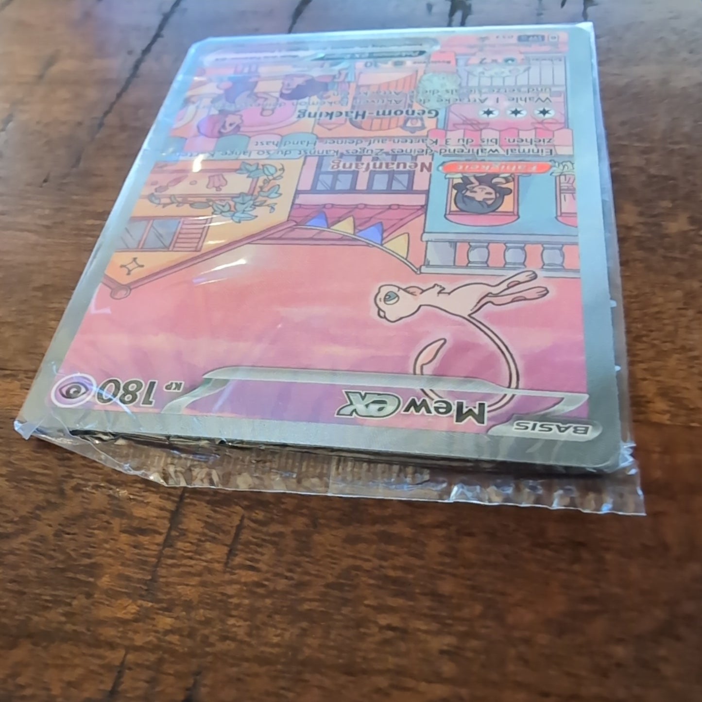 Pokemon TCG Mew ex svp 053 Sealed Blackstar Promo Karmesin & Purpur 151