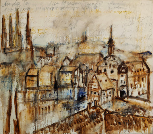 STADTGESCHICHTEN - Michael Lampe80x70 Collage