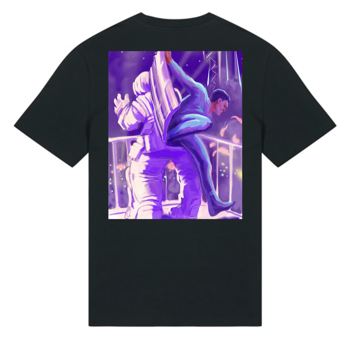 Premium Unisex-T-Shirt limitiert von CreatureCrush Größe L beidseitiger Druck