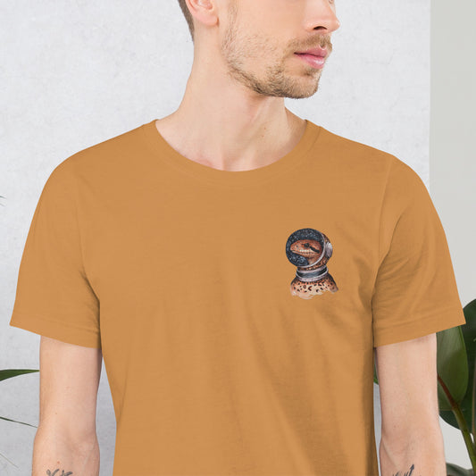 Space Snake - Stickerei T-Shirt Unisex I Kunst von Lara Simons