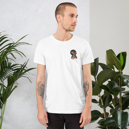 Space Snake - Stickerei T-Shirt Unisex I Kunst von Lara Simons